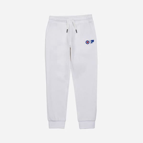 Fila Jogger Nohavice Detske Biele - Basic Vypredaj - Slovakia 24187-UORD